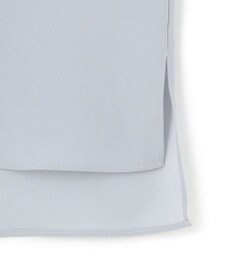 ICB L 【UVケア・速乾・接触冷感・洗える】BackSatinAmunzen デザインブラウス