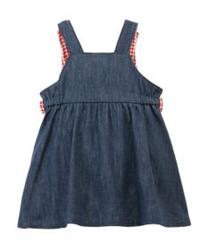 MIKI HOUSE HOT BISCUITS 【70-90cm】 さくらんぼ刺繍 ジャンパースカート＆ブラウスギフトセット【BOX付き】