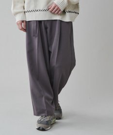 WEGO トロミ　ベルト付きワイドスラックス