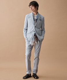 JOSEPH ABBOUD 【イタリア糸使用・清涼感・軽量・洗える】スラブギマ　Vネックニット