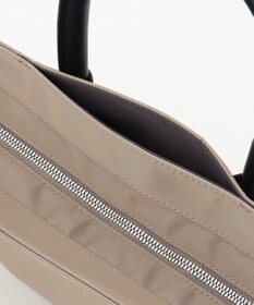 Y'SACCS ナイロン×リサイクルレザー　ホック2WAYトート　Sサイズ