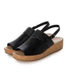 ing <ing>バックベルトウエッジサンダル