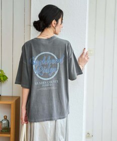 WEGO 【新色追加/ユニセックス着用アイテム/手洗い可/SMLサイズ展開】ピグメントグラフィックT（S）