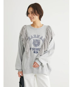 Green Parks ・ＳＵＧＡＲ　ＳＰＯＯＮ　タイガーｐｔラッフルスウェット