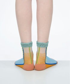 COQ しまうま シアーストライプソックス