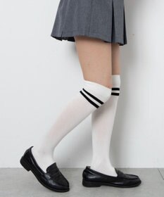 WEGO 2ラインハイソックス