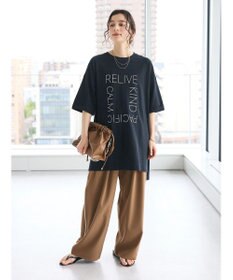 CRAFT STANDARD BOUTIQUE サイド配色パイピングパンツ