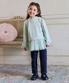 ANY KIDS 裏起毛 ネックレス トレーナー