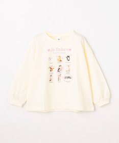 ANY KIDS 【綿100%】ネコアソート 長袖Tシャツ