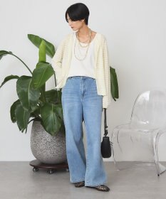 AMERICAN HOLIC シアーチェックカーディガン