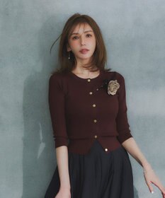 TOCCA 【泉里香さん着用】AUTUMN TIME カーディガン ブラウン系