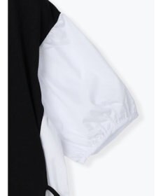 Green Parks 布帛ドッキング脇リボンプルオーバー