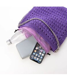 UNBILLION cachecache チェーンかがり横編みワンショルダー