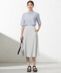 J.PRESS LADIES L 【洗える】シアートリコット フレアー スカート