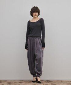 GRACE CONTINENTAL フィブリルバルーンパンツ