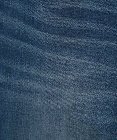 YECCA VECCA カットオフスリムストレートデニムパンツ