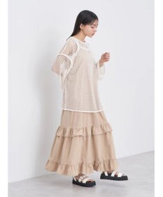 earth music&ecology メッシュチュニック