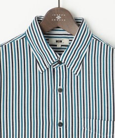 JOSEPH ABBOUD 【イージーケア】ストライプ 半袖シャツ