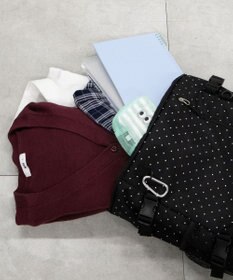 WEGO 【SCHOOLITEM】スクールデイリースクエアリュック