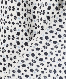 23区 S 【先行予約】カレイドスコーププリント バンドカラー ブラウス