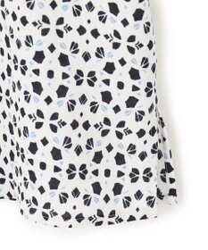 23区 S 【先行予約】カレイドスコーププリント バンドカラー ブラウス