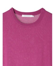 AMERICAN HOLIC 接触冷感フレンチスリーブニットプルオーバー