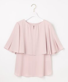 ANY SIS 【洗える】ケープフレアスリーブ ブラウス