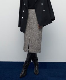 BEIGE， FRESNEL / Iラインスカート