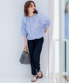 23区 【洗える】シャルマンエンブロイダリー ブラウス