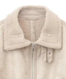 Green Parks フェイクムートンブルゾン