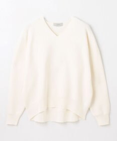 ANY 【5色展開】Ｖネックガーターニットプルオーバー