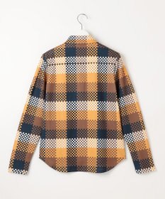 23区GOLF 【WOMEN】【吸水速乾・UVケア】 チェック柄プリント 長袖シャツ