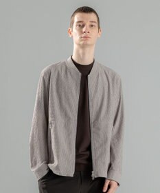 JOSEPH HOMME ＜新色追加＞新素材【通気性/ストレッチ】トリコサッカーストレッチ 　ジップアップブルゾン