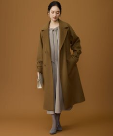 自由区 L 【SHIHOさん着用】Super100sライトビーバーロング コート