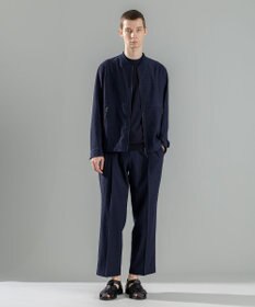 JOSEPH HOMME ＜新色追加＞新素材【通気性/ストレッチ】トリコサッカーストレッチ 　ジップアップブルゾン