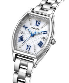 CITIZEN 【トノー型 ソーラーテック電波時計】大人可愛い 樽型ウオッチ KS4-014-11