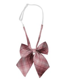 WEGO 【SCHOOLITEM】チェックスクールリボン