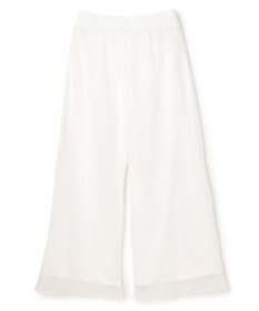 uncrave バルキーシアーニット ワイドパンツ