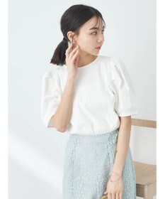 earth music&ecology パワーショルダーリブプルオーバー