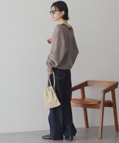 AMERICAN HOLIC Vネックラメニットカーディガン