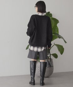 AMERICAN HOLIC Vネックラメニットカーディガン