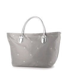 UNBILLION ペルケ perche / ナイロンドット刺繍2wayトート