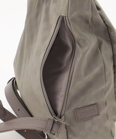 Y'SACCS はっ水ドットジャカード リサイクルレザーコンビ リュック