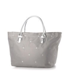 UNBILLION ペルケ perche / ナイロンドット刺繍2wayトート