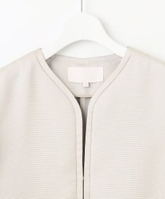 自由区 S 【洗える】グログランパフスリーブ ジャケット