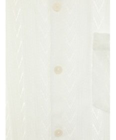 CRAFT STANDARD BOUTIQUE レースオープンカラーシャツ