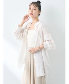 earth music&ecology ウ゛ィンテージボタンフロントポケットシャツ