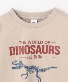 ANY KIDS 恐竜プリント 長袖Tシャツ