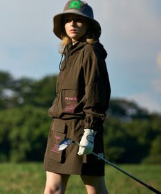 PW CIRCULUS 【撥水加工/軽量/ストレッチ】【WOMEN】ビッグポケット ブルゾン