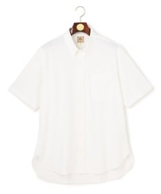 J.PRESS MEN 【KING SIZE】【吸水速乾 / 抗菌防臭 / 遮熱 / 防シワ】【J.PRESS OXFORD JERSEY】カノコインレイ半袖 シャツ / B.D.